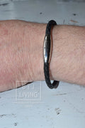 BTJ Living Kodiak braided leather bracelet